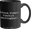 Mr. & Mrs. Panda Becher Spruch Nichte Power - Schwarz - Produktbild-Vorschau 1