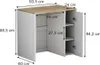 Vicco Waschmaschinenschrank Viktor, 93.5 x 88.5 cm mit 3 Produktbild-Vorschau 3