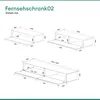 Mai & Mai Fernsehschrank Verdeckter Griff mit Soft-Close Produktbild-Vorschau 7