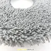 A close-up view of a gray microfiber mop pad. Produktbild-Vorschau