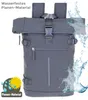 Rucksack Herren Roll Top Kurierrucksack Laptoprucksack New Produktbild-Vorschau 4