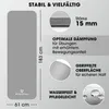 World Fitness Tappetino fitness Yamuna - 183 x 61 x 1,5 cm Anteprima dell’immagine prodotto 8
