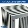 DanDiBo Lamellenhocker Hocker Metall Schwarz Eckig BASE Produktbild-Vorschau 10