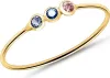 Damenring von Unique aus 9K Gold mit Zirkoniasteinen Produktbild-Vorschau 1