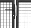 vidaXL Brama ogrodowa stalowa 400 x 100 cm antracytowa Podgląd zdjęcia produktu 2