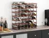 VidaXL 340893, Stahl, Holz, Braun Produktbild-Vorschau 2