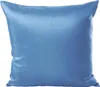 Kissenhülle Wildseide Optik uni 60x60 cm blau hell Produktbild-Vorschau 1