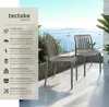 tectake® Gartenstühle Alcudia, wetterfest, stapelbar Produktbild-Vorschau 2