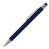 Touchpen Kugelschreiber / aus Metall / Farbe: dunkelblau Produktbild-Vorschau 2