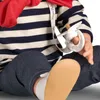 Puppe Merle 47 cm mit Sound Schnuller lange blonde Haare & Bekleidung Spielzeug für Kinder Spielpuppe Babypuppe Spielwaren Geschenk für Kinder Puppenmama Produktbild-Vorschau
