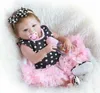 57cm Ganzkörper Silikon Vinyl Reborn Babypuppe Doll Mädchen Produktbild-Vorschau 1