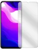 A screen protector is placed over a smartphone screen. Podgląd zdjęcia produktu