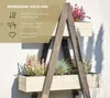 Westmann Houten plantenrek Ella, grijs, 101x25x147 cm Productafbeelding-voorbeeld 6