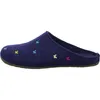Haflinger Damen Hausschuh Pantoffel Wollfilz Stickerei Produktbild-Vorschau 1
