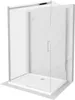 Mexen Omega Duschabtrennung, 3-wändig, einziehbar 120 x 90 Produktbild-Vorschau 1