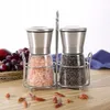 Handmühle für Pfeffer und Salz, 2er-Set mit Ständer Produktbild-Vorschau 5