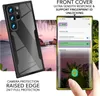 A smartphone case is shown next to a smartphone displaying its settings menu, highlighting touch sensitivity. Anteprima dell’immagine prodotto