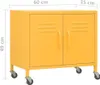 vidaXL Armadio giallo senape 60x35x56 cm acciaio Anteprima dell’immagine prodotto 11