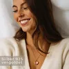 Damenkette Herz Medaillon Romantic 925 Silber Rosegold Produktbild-Vorschau 2