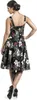 Hell Bunny Mittellanges Kleid Damen Tahiti 50's Dress Produktbild-Vorschau 5
