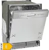 A partially open dishwasher with its inner racks and control panel visible, set against a white background. Produktbild-Vorschau