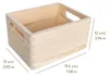 Creative Deco Houten Kist met Handgrepen Fruitkist Mand, Productafbeelding-voorbeeld 3
