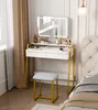 Mondeer Schminktisch mit LED Beleuchtung und Hocker Produktbild-Vorschau 5