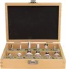 Makita 12-tlg. Fräser-Set 6 mm Silbern Produktbild-Vorschau 3