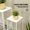 Outsunny 3er-Set Pflanzenständer, 50/60/70 cm hoch Produktbild-Vorschau 6