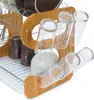 relaxdays Abtropfgestell braun Produktbild-Vorschau 6