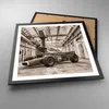 Gerahmtes Poster - Schwarzer Rahmen - Formel 1 Rennen Retro Produktbild-Vorschau 3
