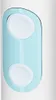 A close-up view of the control buttons on a white electric toothbrush with a light blue accent. Náhľad obrázku produktu