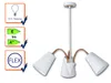 Honsel Pendelleuchte Hopper 3x E14 max. je 30W/230V Weiß Produktbild-Vorschau 4