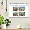 Charmante Rentner im Comic-Stil (Wandkalender 2027 DIN A4 Produktbild-Vorschau 3