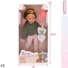 Colorbaby Z Grzebieniem Lalka Mara 32 Cm Różowy Jeden Podgląd zdjęcia produktu 6