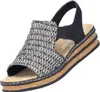 Rieker Schaftsandalen Damen 31393837353935 Schwarz 39 EU Produktbild-Vorschau 1