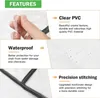Collage of product features with text descriptions and close-up images. Produktbild-Vorschau