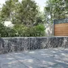 vidaXL Gabion s víkem 300x50x50 cm Pozinkované železo Náhled obrázku produktu 2
