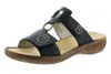 Rieker V69N2 Damen Schuhe Pantoletten Clogs, Größe:39 EU, Produktbild-Vorschau 2