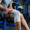 Kniebandage mit Drehknopf – Verstellbare Knieorthese mit Produktbild-Vorschau 2