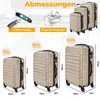 KESSER® Set valigie rigide da 3 pezzi - Set valigie rigide Anteprima dell’immagine prodotto 2