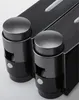 Doppelte schwarze Seifenspender aus Kunststoff Produktbild-Vorschau 2