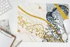 MuchoWow® Mauspad Mousepad Abstrakt - Gold - Natur - Kunst Produktbild-Vorschau 5