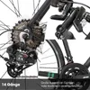 Hiland 28 Zoll Rennrad 14 Gang, Aluminium Rahmen 700c Produktbild-Vorschau 3