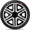 NRM Radkappen Action Silber-Schwarz 16" Zoll. (4 x Produktbild-Vorschau 3