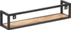 vidaXL Wandregale 2 Stk. 80 cm Raues Mangoholz Produktbild-Vorschau 3
