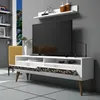 Skye Decor, Line - White, TV-Einheit, Weiß, 100 % Produktbild-Vorschau 3