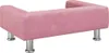 vidaXL Pelech pre psov ružový 70x45x26,5 cm Velvet Náhľad obrázku produktu 5