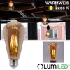 LUMILED 3x E27 LED Lampen ST64 Vintage Edison Glühbirne Produktbild-Vorschau 2