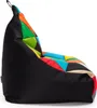 Ecopuf, Keiko Patchwork kreslo Outdoor, sedací vak, Čierna Náhľad obrázku produktu 5